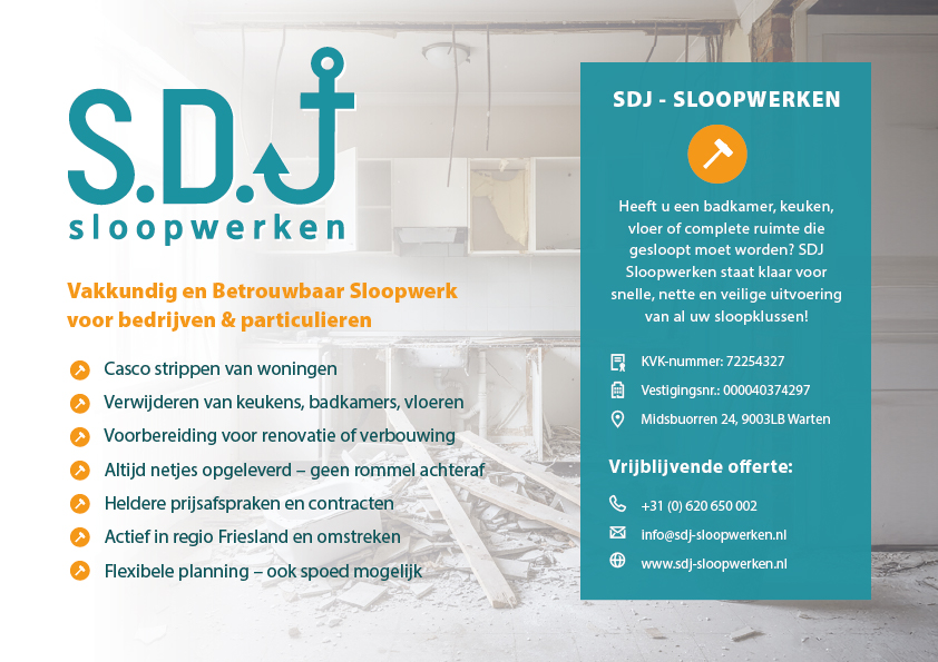 SDJ Sloopwerken Logo